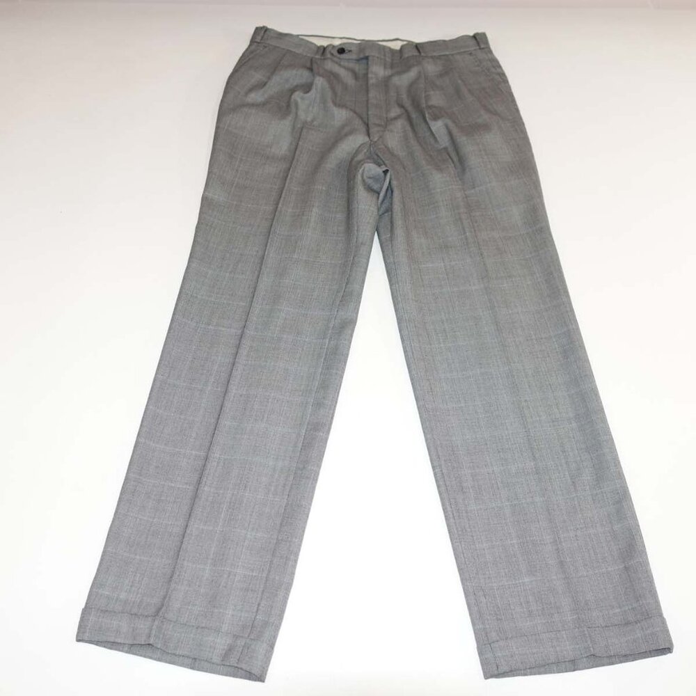 Talbot Jaimes Men's 2 Button Suit Size 44 Long 36… - image 2